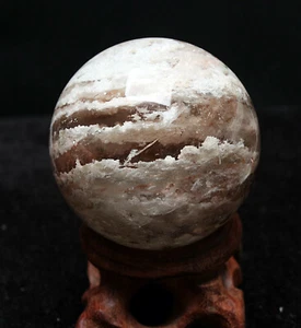 1.85"" Multicapa Fantasma Natural Cuarzo Cristal Esfera Bola SANACIÓN+SOPORTE1 - Imagen 1 de 12