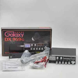 Radio CB Galaxy DX959G Edición Deluxe con luces naranjas SSB en placa frontal - Imagen 1 de 6