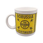 2 Borussia Dortmund Kaffeebecher aus Porzellan Saison 96/97 Becher Tasse