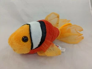 Ganz Lil Kinz Tomato Clown Fish Plush 9 Inch HS516 Stuffed Animal Toy - Picture 1 of 6