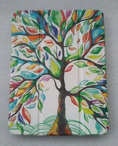New SOKE Apple iPad 9.7 2018/2017 Cover Case with Pencil Holder Colorful Tree - Picture 1 of 3