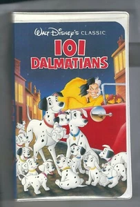 101 Dalmatians VHS Video Walt Disney The Classics Black Diamond 1263 Pre-owned - Imagen 1 de 4