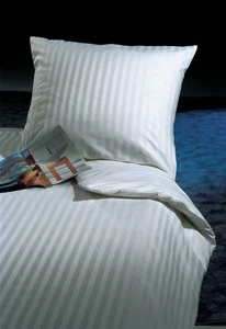 Biancheria da letto 20 mm strisce 100% cotone con cerniera federa cuscino copriletto - Foto 1 di 2
