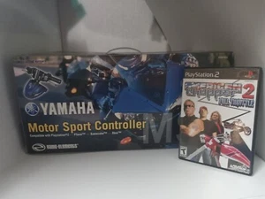 AMERICAN CHOPPER 2 FULL THROTTLE + NEW YAMAHA MOTOR SPORTS CONTROLLER PS2 #G20 - Picture 1 of 2
