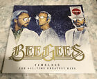 Bee Gees Timeless The All Time Greatest Hits 2Lp New Sealed Clear Blue Vinyl