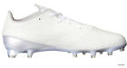 Adidas Adizero 5-Star 5.0 White Football Cleats~ Q16063~Size 18~New~Low~Shoes