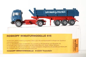 Roskopf H0 1:87 615  MB Sattelkipper Lehnkering Montan  in OVP  (318367) 5880 - Picture 1 of 5