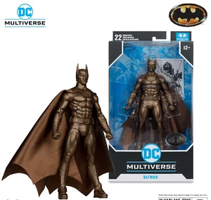 DC Multiverse Batman 1989 Bronce Michael Keaton McFarlane Edición Platino Persecución - Imagen 1 de 15