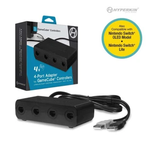 4-Port GameCube Controller Adapter for Switch / Wii U / PC - Hyperkin - Picture 1 of 3