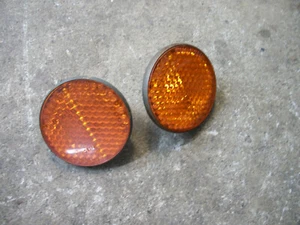 Lucas Reflectors Triumph BSA 500cc 650cc 1972 60 - Picture 1 of 2