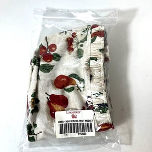 Longaberger Neu Serviertablett Korb Liner Obst Medley Hostess #2153930 Neu in Verpackung - Bild 1 von 3