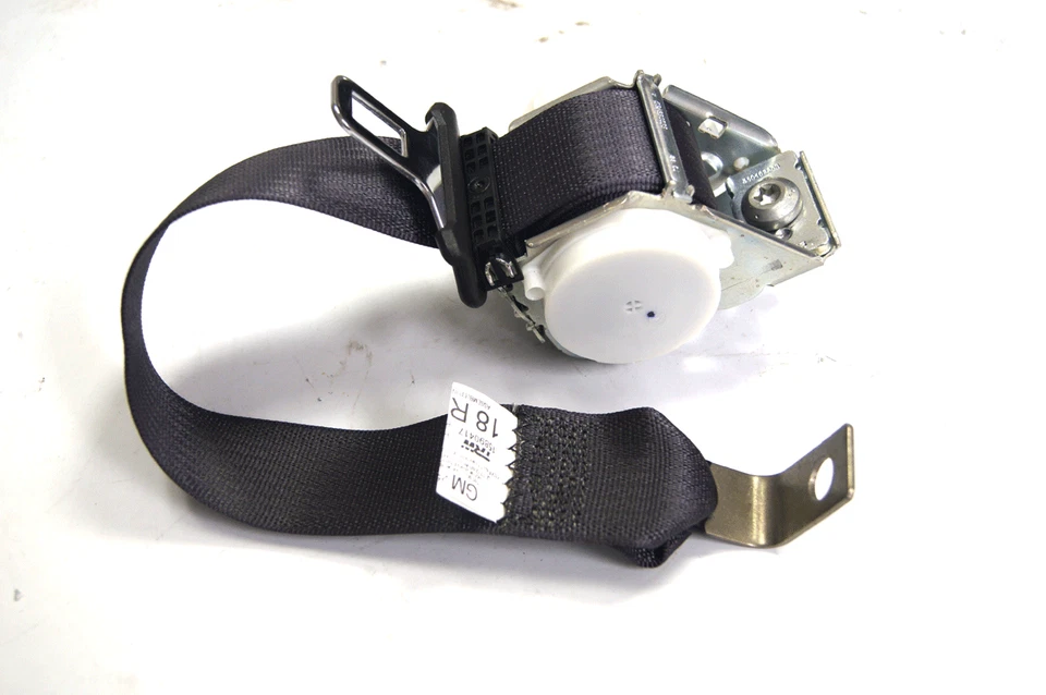 Cinturón de seguridad trasero derecho o derecho Chevy Impala 2006-16 negro ébano nuevo 25849220 19178895 Foto 1 de 4