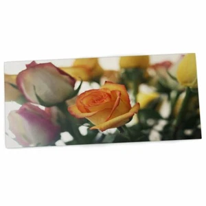 KESS InHouse Beth Engel Sweet Reminder Flowers Yellow Office Desk Mat - Picture 1 of 2