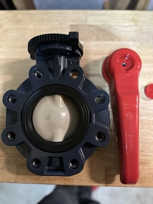 Asahi/American 4” Butterfly Valve Type 57l 8Bolts Holes - Image 1 of 4