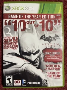 Batman: Arkham City -- Game of the Year Edition (Microsoft Xbox 360, 2012) - Picture 1 of 4