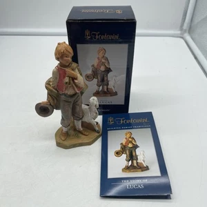 2015 Roman Fontanini Nativity 5” Lucas 54074 Figure Italy Box & Card - Picture 1 of 9