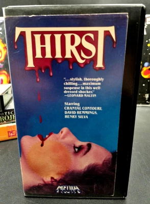 THIRST VHS Media Video 1988 Vampire Australian Horror Cult Classic RARE VG - Image 1 of 4