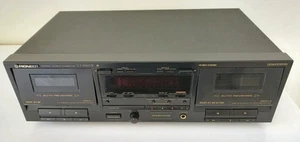 Pioneer CT-W601R Stereo Double Cassette Deck with BLE Optimisation - Picture 1 of 14