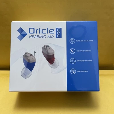 Oracle PRO Hearing Aids for Seniors 16 Channel 48 Hour Battery + Case  New - Image 1 of 4