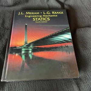 Engineering Mechanics, Statics by L. G. Kraige and J. L. Meriam (1996,... - Picture 1 of 7
