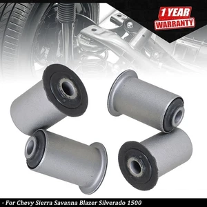 4pcs Leaf Spring Shackle Bushing For Chevy Sierra Savanna Blazer Silverado 1500 - Picture 1 of 11