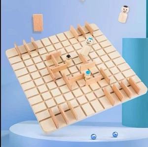 Quoridor Wall Chess 2 Person Game (Wood) + Video For Learning How To Play - Imagen 1 de 5