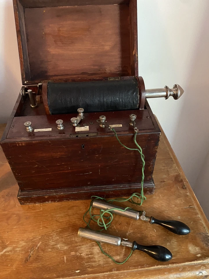 Vintage electric shock machine c1900 - Image 1 of 4