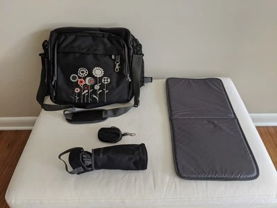 Mochila Bolsa Pañales para Niños y Niñas, con Cambiador y Accesorios, Nueva Foto 1 de 4