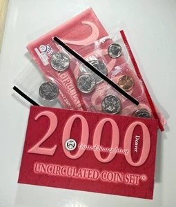 2000 D US Mint Set (OGP) 10 coins - Picture 1 of 5