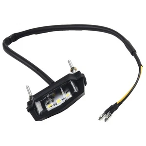 1x 3 LED Moto Arrière Éclairage Plaque Immatriculation Lampe 12V Universel FR - Picture 1 of 24