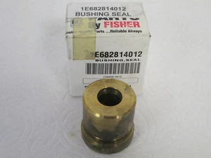 USED Fisher Controls 1E682814012 Brass Bushing Seal for 667 Series Actuator - Picture 1 of 6