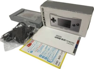 Nintendo Game Boy Micro Konsole Silber mit Box getestet - Bild 1 von 9
