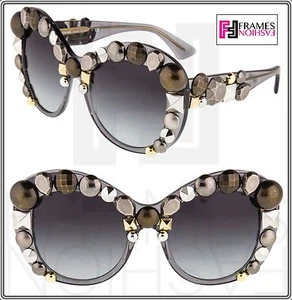 Dolce & Gabbana METAL STUD Capsule DG 4266 Grey Translucent Limited - Picture 1 of 10