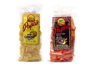 Home Style Potato Mexican Chips La Molienda Papas Caseras Con Sal 1 Bag - Picture 1 of 4