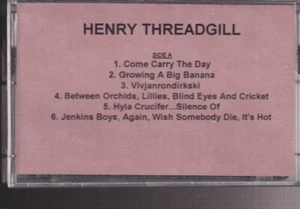 Henry Threadgill carry the day cassette promo - Picture 1 of 2