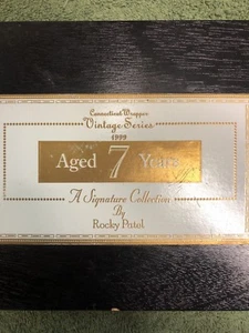 Caja de cigarros Robusto Rocky Patel 1999 vacía edad 7 años - Imagen 1 de 9