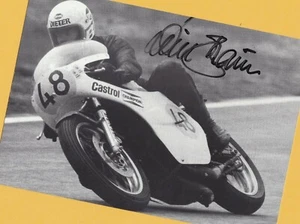 Dieter BRAUN - TOP AK Groß - Format 21 x 15 und Moto AK Foto + signiert signed  - Bild 1 von 2