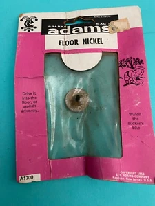 Zaubertrick Knebel Vintage Adams Bodennickel (neu) - Bild 1 von 2