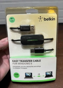 NEW Belkin Easy Transfer Cable For Windows 8 - Sealed - 8 ft 2.4 m USB 2.0 - Picture 1 of 6