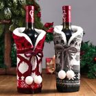 Santa Claus Xmas Ornament Wine Bottle Cover Christmas Decoration Table Decor
