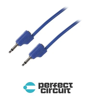 Tiptop Audio Stackable BLUE 70CM 30" PATCH CABLE - NEW - PERFECT CIRCUIT