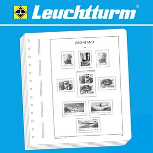 LEUCHTTURM SF Hojas Preimpresas Groenlandia 1905-2023 Variantes Selección - Imagen 1 de 1
