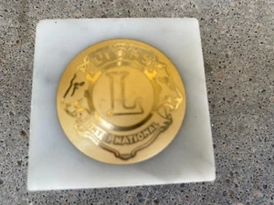Lions International Mobile Alabama Marmor Briefbeschwerer Civic Organization  - Bild 1 von 6