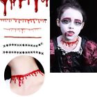 Resin Blood Jewelry Horror Punk Choker for Halloween Decoration