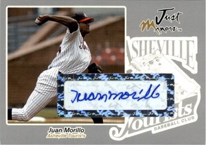 2005 Just Autographs Signatures Silver #48 Juan Morillo  