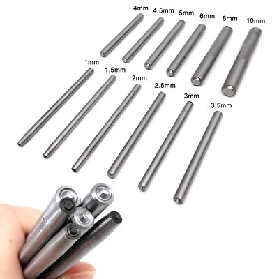 Herramienta perforadora de brida de 1 mm-10 mm varilla ojales anillo orificio de aire remache semi hueco - Imagen 1 de 4