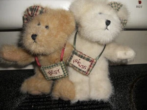 JUNGEN BÄREN ~ "BESTE FREUNDE" BESTEST AND BUDDY 6 ZOLL PLÜSCHGELENKE PENSIONIERT GUC KLOO - Bild 1 von 5