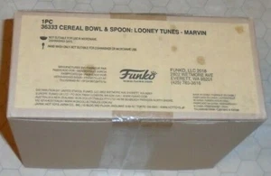 FunkO's Looney Tunes Marvin the Martian Cereal Bowl & Spoon - DCON 2018 Funko - Picture 1 of 3