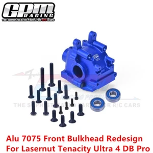 GPM Alu 7075 Front Bulkhead Redesign For LOSI 1/10 Lasernut Tenacity Ultra 4 US - Picture 1 of 6
