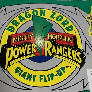 Mighty Morphin Power Rangers Goldar Giant Flip-up Book 1994 Sabans - Picture 1 of 11